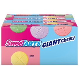 SweeTARTS Giant Chewy Candy, Sweet and Tart, 1.35 oz, 36 count