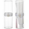 Yeeco Toothbrush Travel case, 2 pcs Transparent Portable Toothbrush Cover