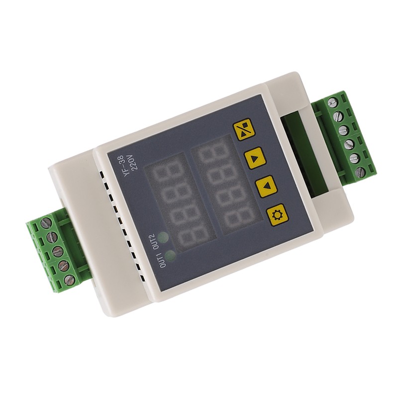 Timer Module 2 Channel Accurate LCD Screen ABS Delay Module