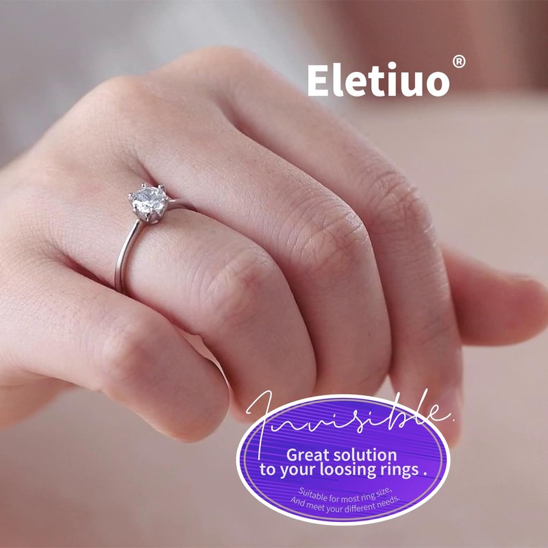 ELETIUO Metal Ring Guard Set, 12 Pack, 3 Sizes, Ring