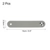 sourcing map 2 Packs Leather Drawer Pulls, Single Hole Leather