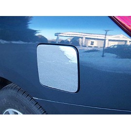 707Motoring Stainless Polished Chrome Gas Door Cover Trim (NOT a Replacement, Overlay Trim ONLY) 1PC, Compatible with Nissan Pathfinder 2013-2020 (4-Door, SUV)