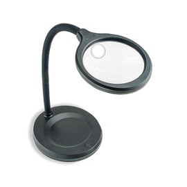 Carson DeskBrite300 COB LED 2X Magnifier & Desk Lamp