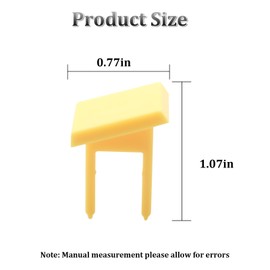 22256 Square Safety Switch Keys for Sears Craftsman Table Saw,Sander,Band Saw,Drill Press Power Tools,4 pcs