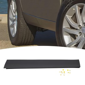 KONKENIE Front Right Door Molding Trim Inlaid Strip for Land Rover Discovery Sport 2015-2019 Black Front Right Door Exterior Panel Inlaid Strip Door Side Lower Panel Trim LR073078 (Front,Right)