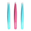 Blinkeen Tweezers For Eyebrows,blinkeen 3 Pack Tweezer Set,precision