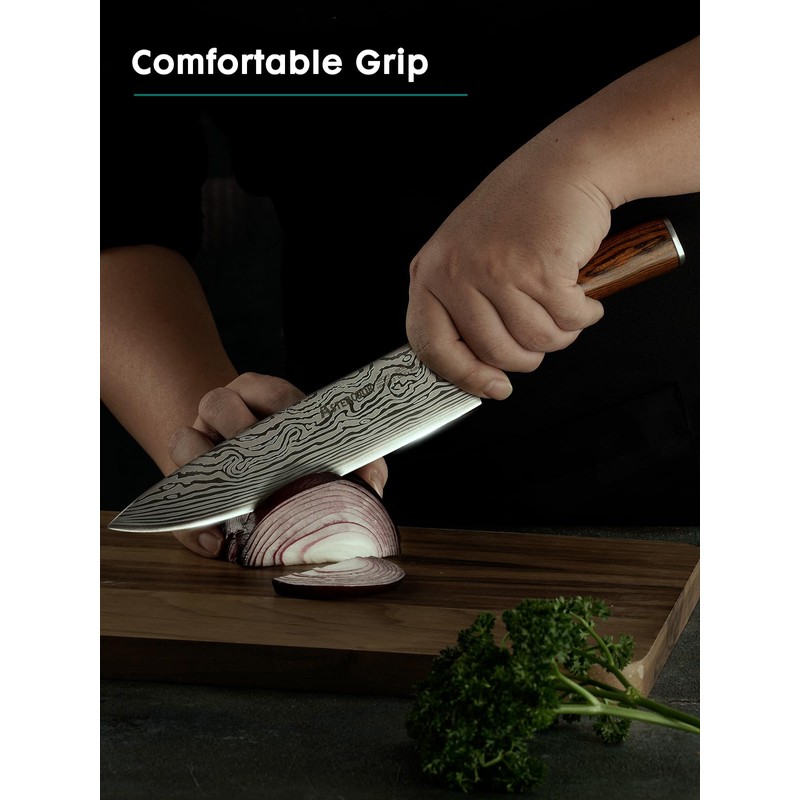 Astercook Chef Knife, 8 Inch Professional Kitchen Chef Knife, German