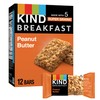 KIND Breakfast Bars, Peanut Butter, Healthy Snacks, Gluten Free, 5g