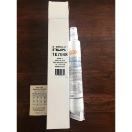 HDX refrigerator replacement filter 107048 replaces Whirlpool FMW-3