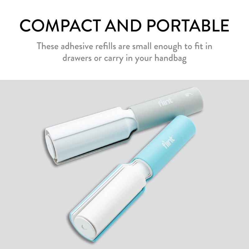 Flint Plus Lint Roller Refills – Pack of 4 with