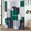 BTTN Stall Geometric Shower Curtain - 60 x 72 Inch