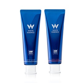 White Essence Toothpaste Set, Whitening, Periodontal Disease, Bad Breath Care, Toothpaste, Teeth Whitening (1 Cristo White + 1 Periotect Piece)