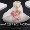 KIRZAX 1PC Flower Keychain,Women Bag Charm Keychain,Cute Bag Charm,Mother's Day