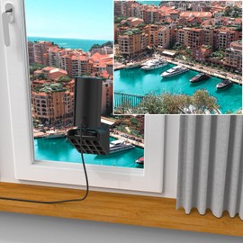 Glass Windows Mount Compatible with Indoor Cam (2nd Gen and 1nd Gen) - Silicone Security Camera Holder Suitable for Indoor Install, Self-Adhesive (Window Mount only)