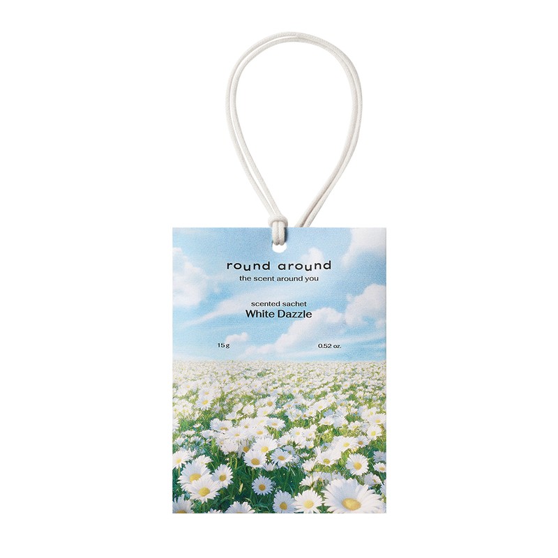 round around Scented Sachet 15g - Scented Sachet [White Dazzle]