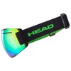 HEAD F-LYT Ski Goggles, Green, L