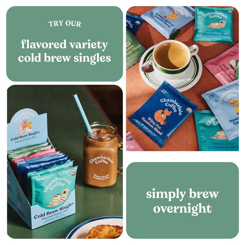 Chamberlain Coffee Flavored Cold Brew Singles Variety Pack – Cold