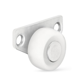 Gedotec Box Castor 30 x 14 mm, Pack of 4 Bed Box Rollers, Parquet Side Castor for Screwing, Furniture Castor, Load Capacity 40 kg, Fixed Castor for Bed Boxes and Floor Drawers, Box Trestle Castor,