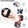 2X 3D Soft Sleeping Eye Mask Memory Foam Padded Shade
