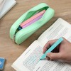 Mr. Pen- Silicone Pencil Case Pouch, Mint Breeze, Aesthetic Multipurpose