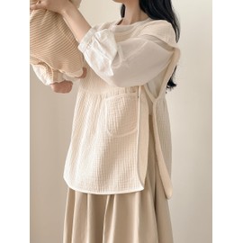 oboki Wearable Burp Cloth for Parents – Premium Cotton, Breastfeeding-Friendly, Newborn Softness, Comportable Apron, Made in Korea (Signature)