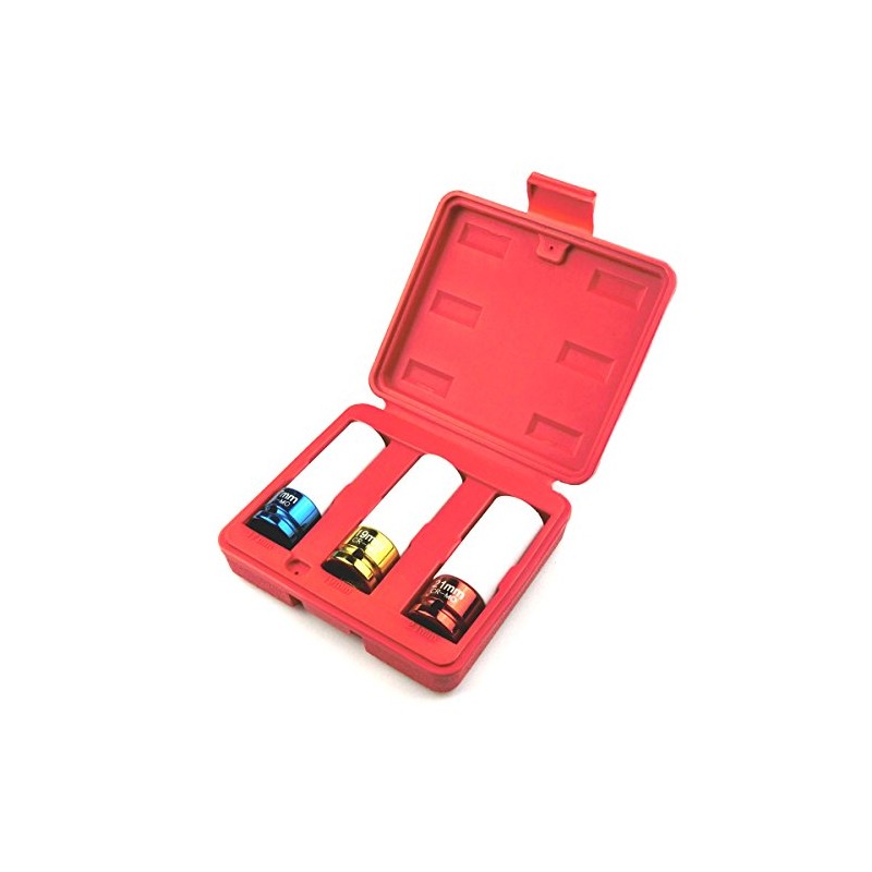 3pc Impact Aluminum Wheel Nut Socket Set WHSK-H140