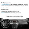 AKMOTOR Dash Cover Mat Custom Fit for Nissan Murano with