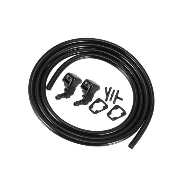 Motoforti Front Windshield Wiper Nozzles Kit for Lincoln MKX with