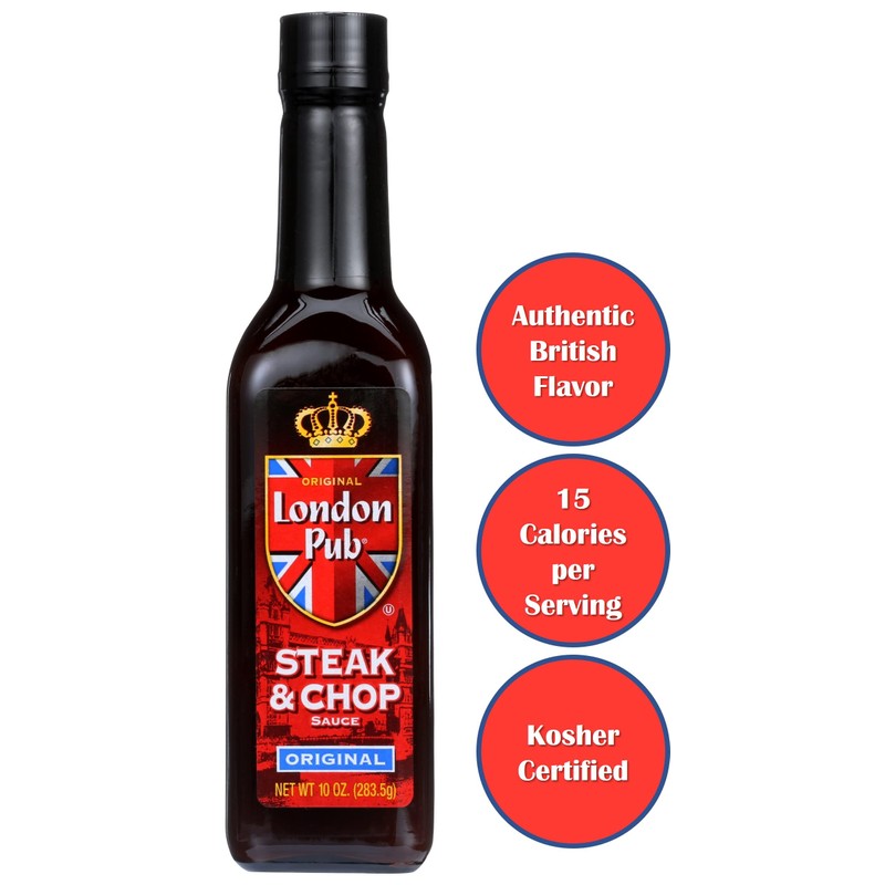 London Pub, Sauce Steak & Chop, 10 OZ (Pack of