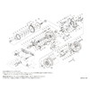 Genuine Part 21 Oshiajigar 2001NR MG Spool Pair (with Bearings)