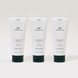 Etude AC Clean-Up Cleansing Foam 3 Pieces