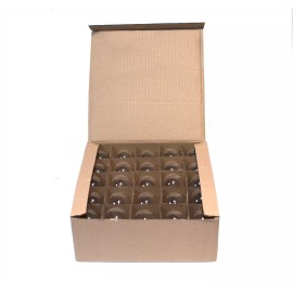 Hometown Evolution, Inc. Box of 25 ST40 Clear 7W C9 E17 Base Replacement Bulbs for String Lights