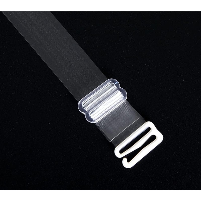 Thsinde Clear Bra Straps, 3-Pairs Invisible Non-Slip Adjustable Bra Straps