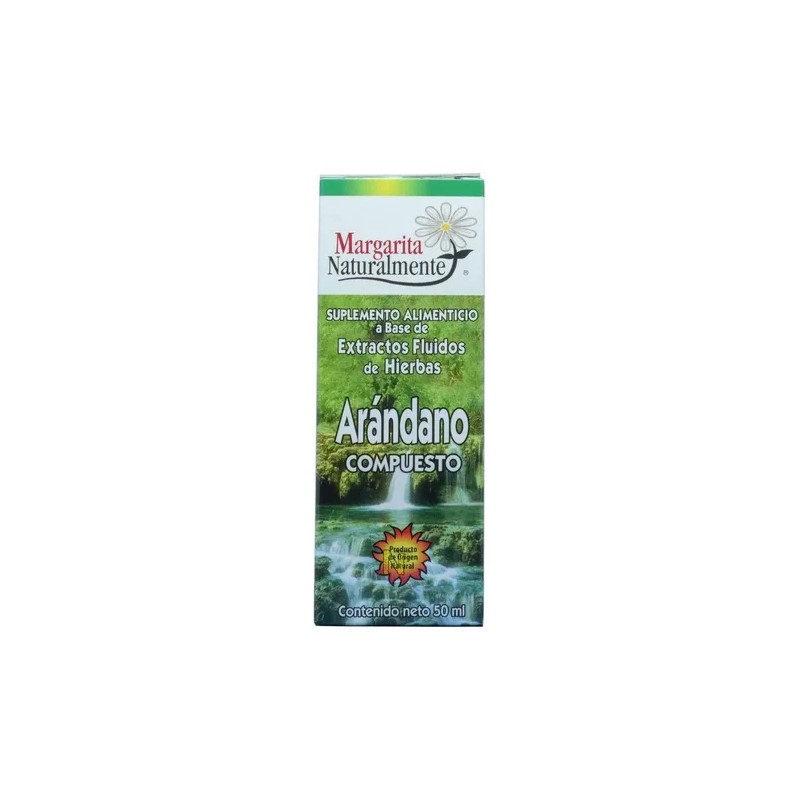 Arandano Compuesto Extracto 50 Ml Margarita Naturalmente