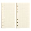 160 Sheets A6 Refill Paper A6 Refillable Refill Paper for