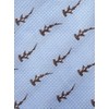 [COLORATA] Carolata Shark Pattern Necktie (100% Silk / Jacquard Woven),