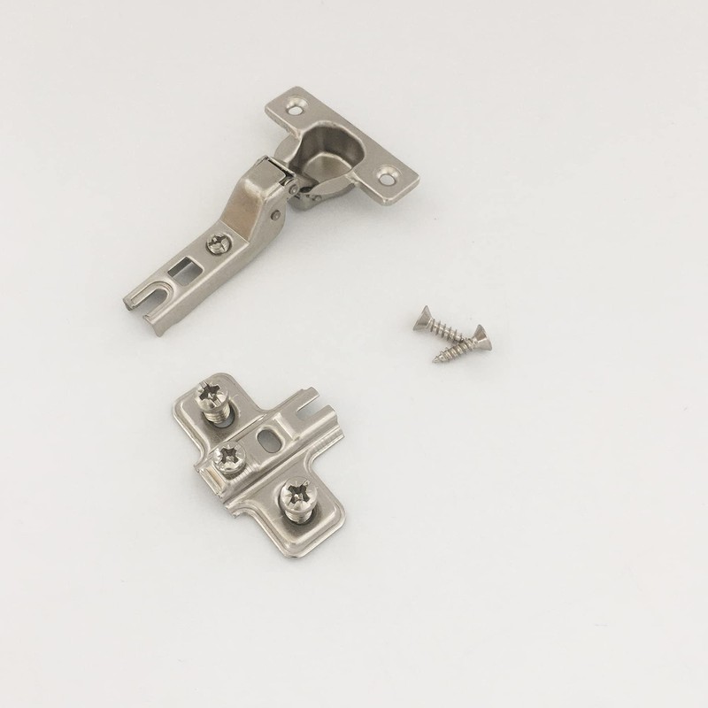 LIKERAINY 95 Degree Full Overlay Hinges 26mm Without Damper Kitchen
