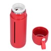 310ml Glass Cup with Lid Portable Dual Purpose Water Mug