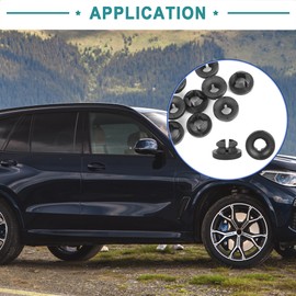 ACROPIX 20mm Car Hood Prop Rod Clip Retainer for Honda Accord Fit CRV Civic City - Pack of 10