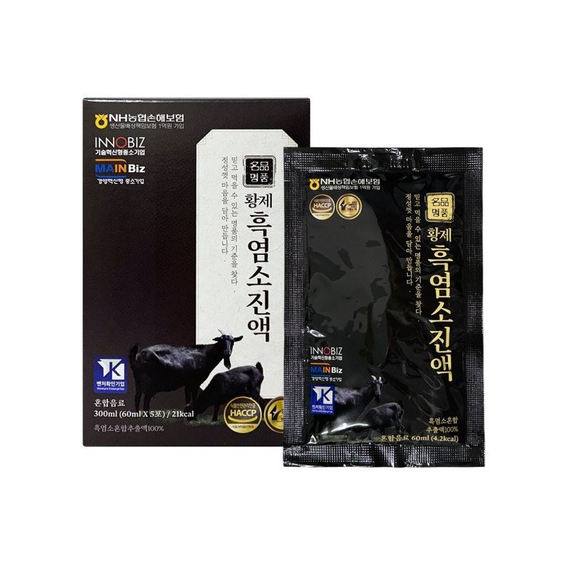 Douzone Health 더존건강 황제 흑염소 진액 흑염소엑기스 1800ml(60mlx30포) Duzon Health