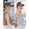 Loo&c Women's Hat, Large Size, Well Crafted, Deep Cap, Cool