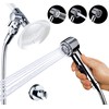 3 Mode Dog Shower Attachment, High Pressure Handheld Sprayer with