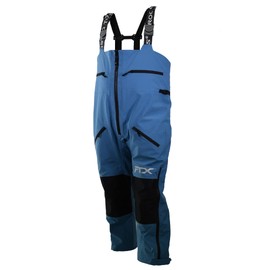 FROGG TOGGS Men's FTX Armor Premium Waterproof Rain, Fishing Bibs Ocean Blue