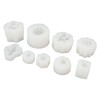 9Pcs Succulent Silicone Mold Soft Flexible Easy Release Easy to