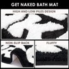 DyeFury DyeFury Irregular Shaped Get Naked Bath Mat - Funny