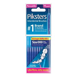 Piksters Buy Piksters Interdental Brushes Navy Size 000 10 Pack Online