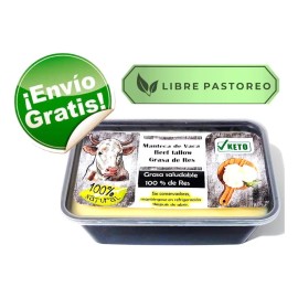 Grasa De Res, Beef Tallow, Manteca Vaca, Sebo De Res 500g