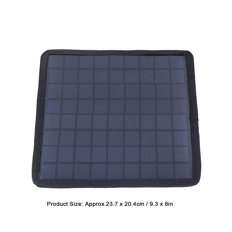 Solar Panel Charger 6W 18V Portable Solar Car 12V Battery