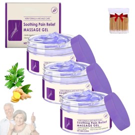 3 piezas Gel Morado Para El Dolor Articular,Crema Calmante For Rodillas, Espalda, Cuello, Manos, Rodillas, Zona Lumbar Y Pies,Para Hombres Y Mujeres