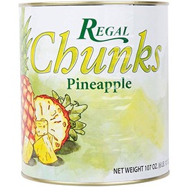 #10 Can Pineapple Chunks in Natural Juice - 6/Case By TableTop King